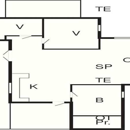 4 Person Holiday Home In R M Rømø Kirkeby Eksteriør bilde