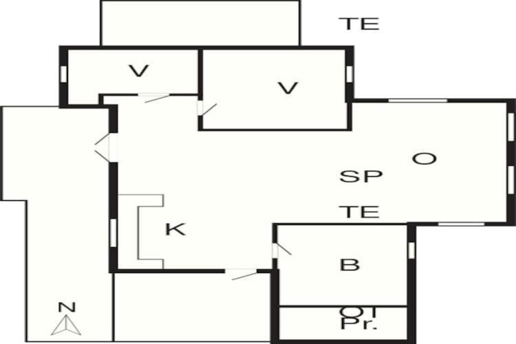 4 Person Holiday Home In R M Rømø Kirkeby Eksteriør bilde